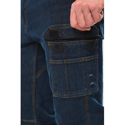 Men’s multipocket denim trousers